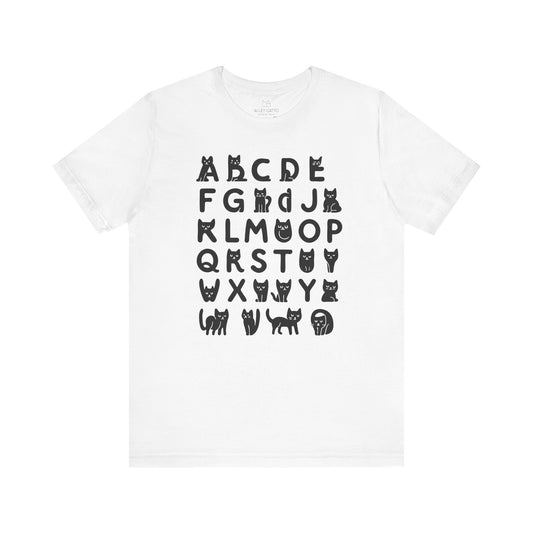 Alphabet Cat T-Shirt