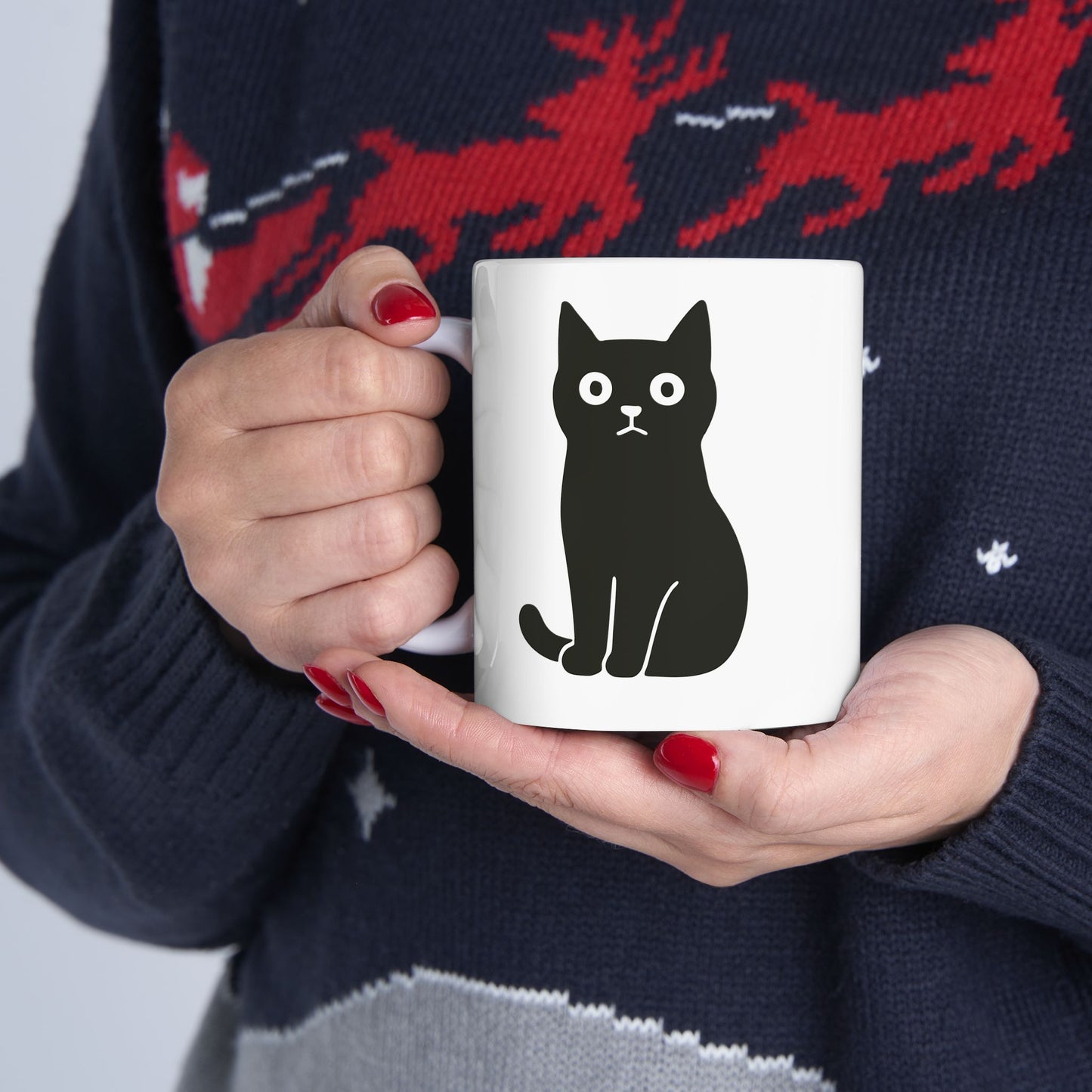 Alley Gatto Black Cat Mug