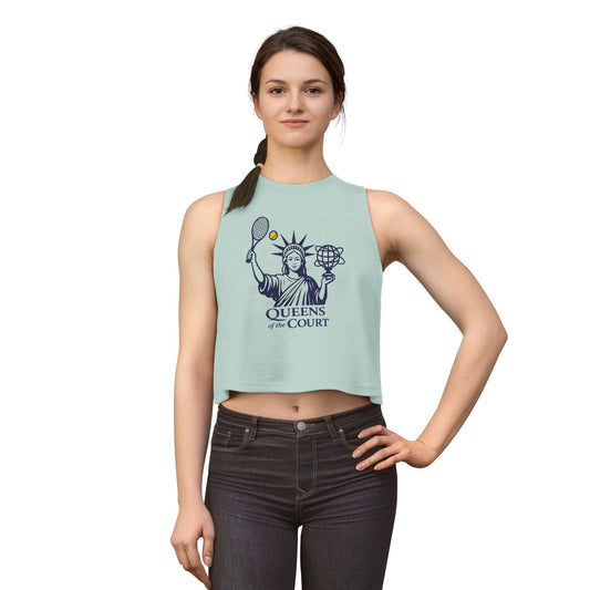 Queens of the Court Cropped Tank Top