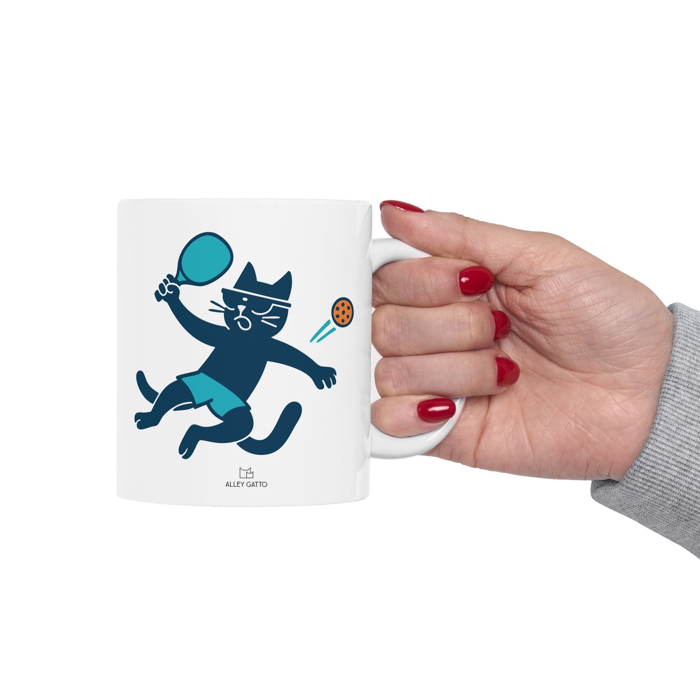 Alley Gatto Pickleball Club Mug
