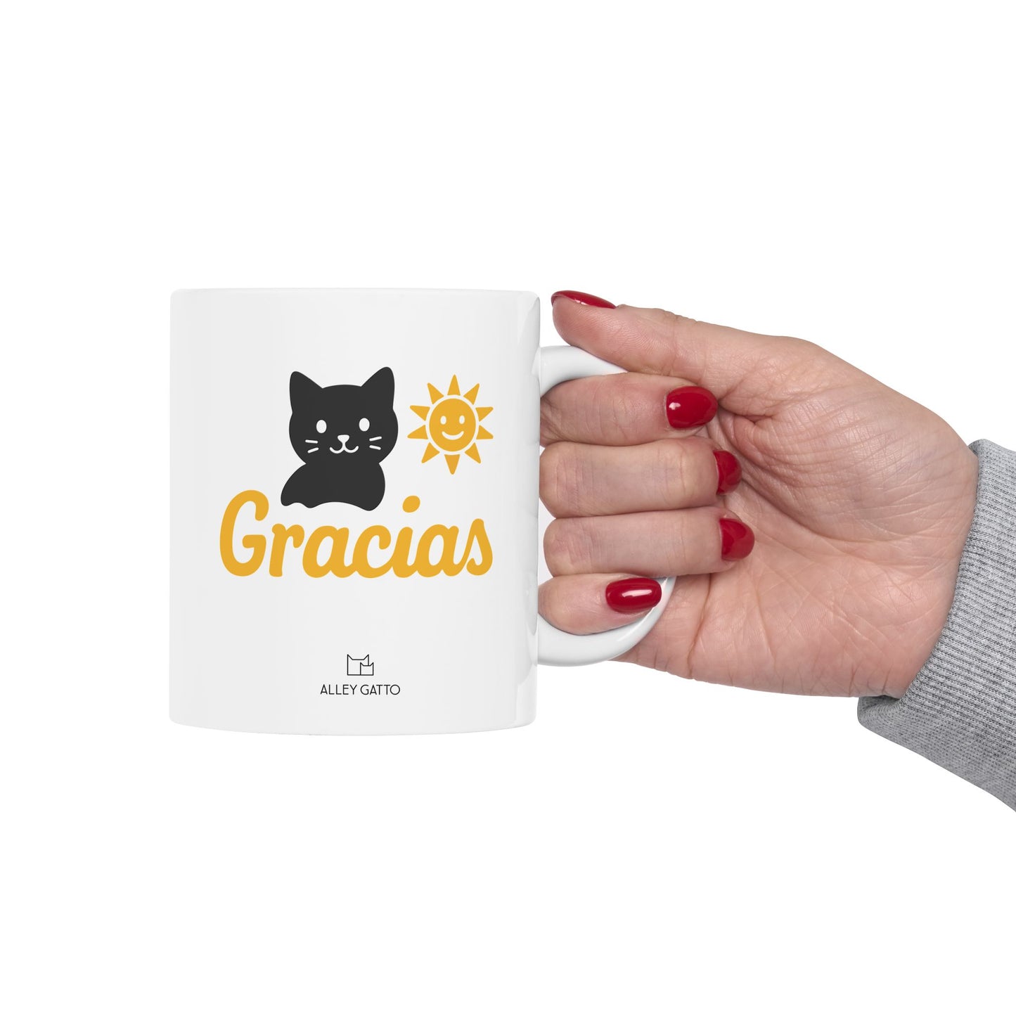 Gracias Cat Mug