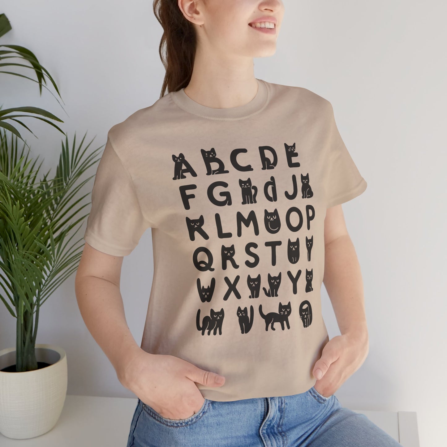 Alphabet Cat T-Shirt