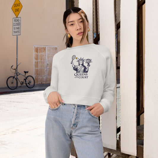 Queens of the Court Cropped Fleece