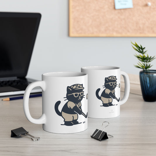 Golf Cat Mug