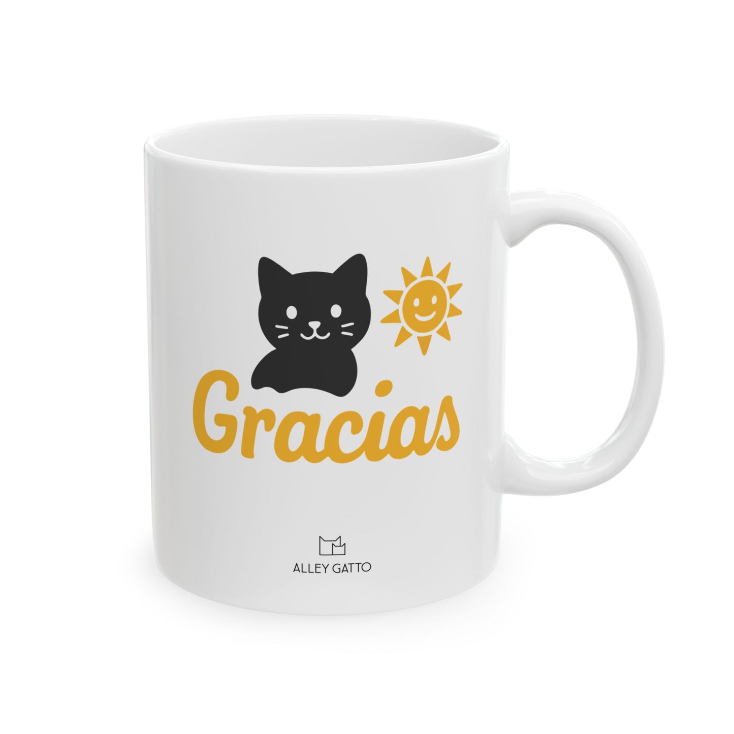 Gracias Cat Mug
