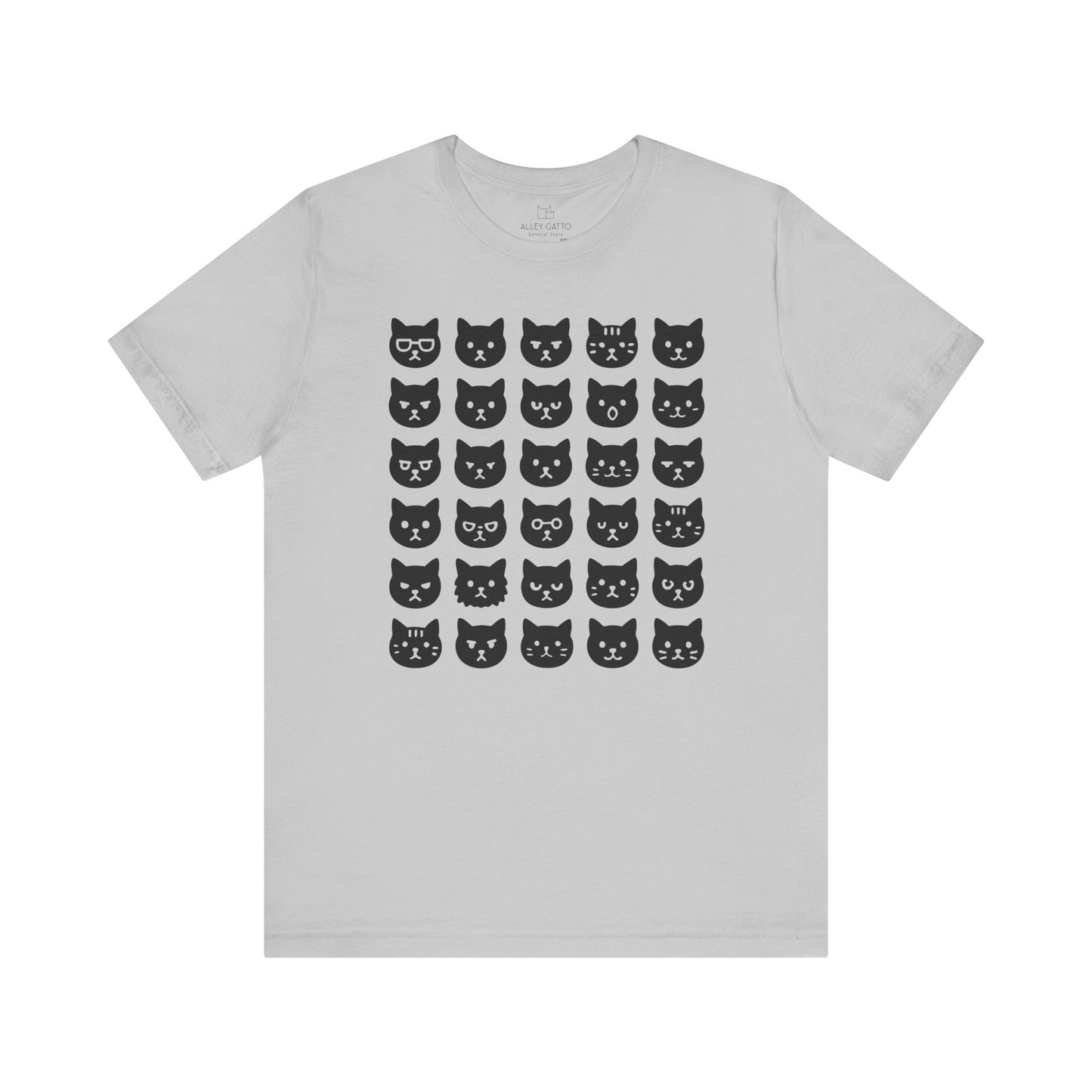 Cat Face Expressions T-Shirt