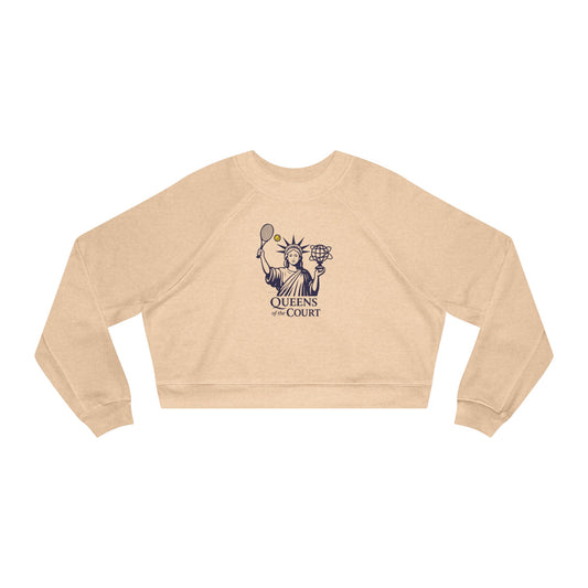 Queens of the Court Cropped Fleece