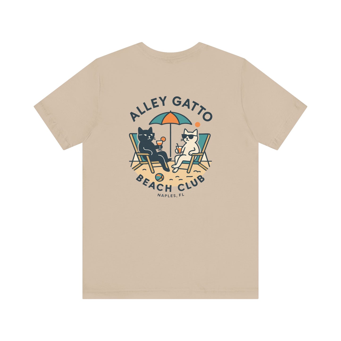 Alley Gatto Beach Club T-Shirt