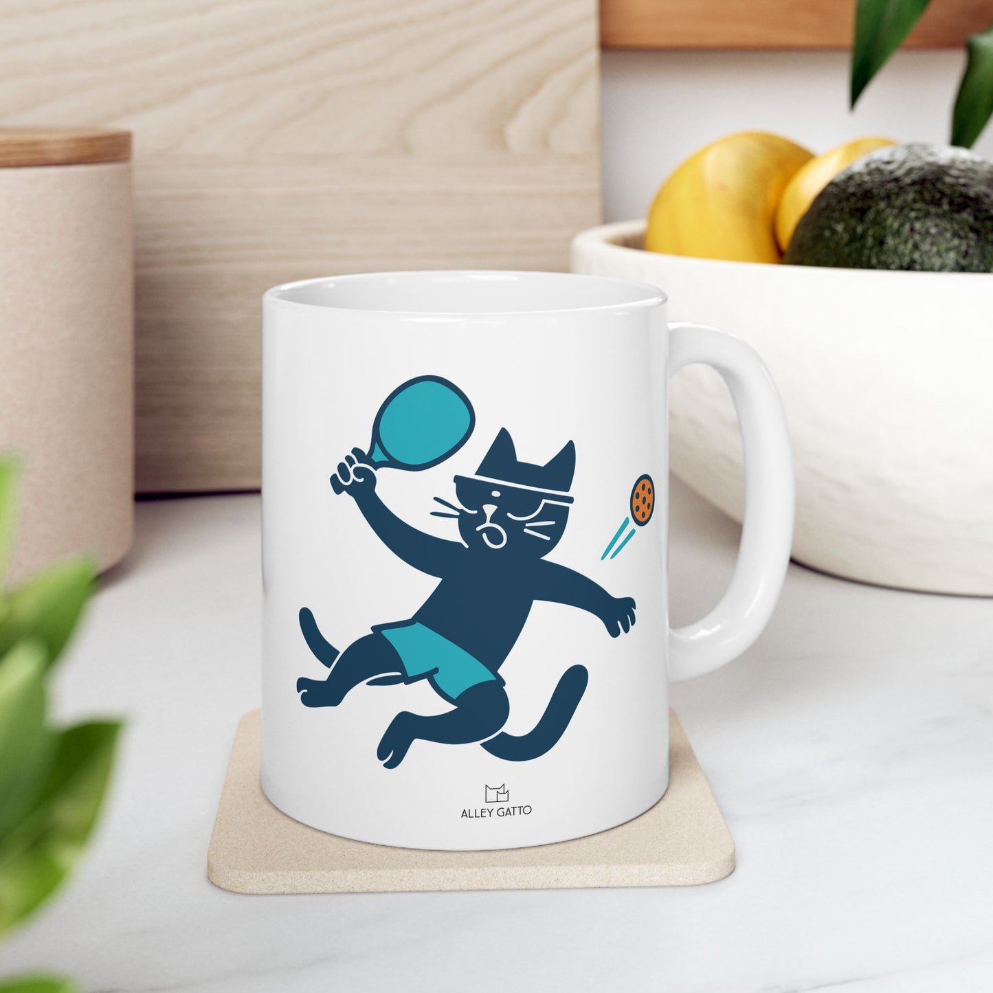 Alley Gatto Pickleball Club Mug