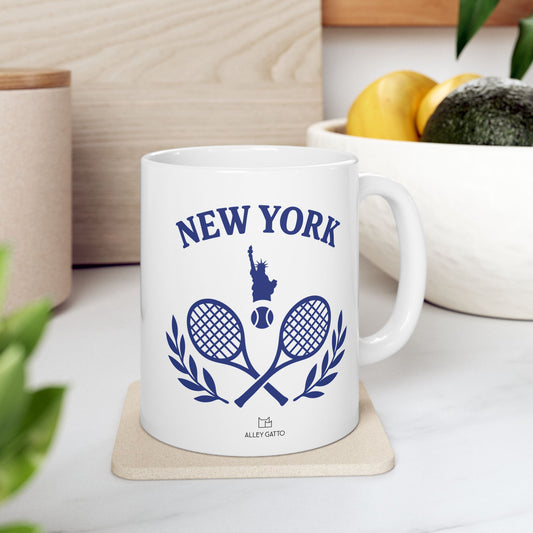 New York Tennis Mug