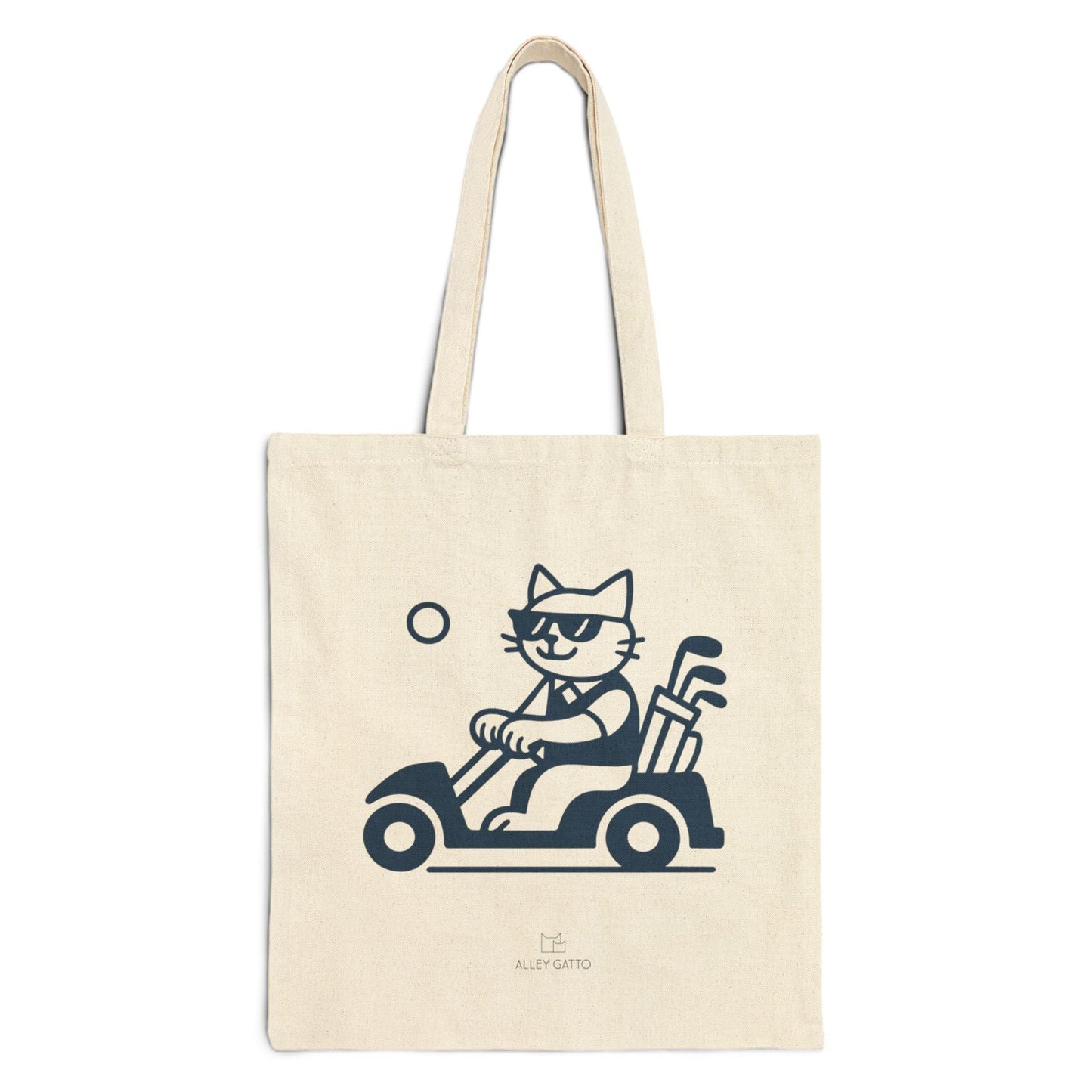 Golf Cart Cat Tote