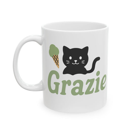 Grazie Cat Mug