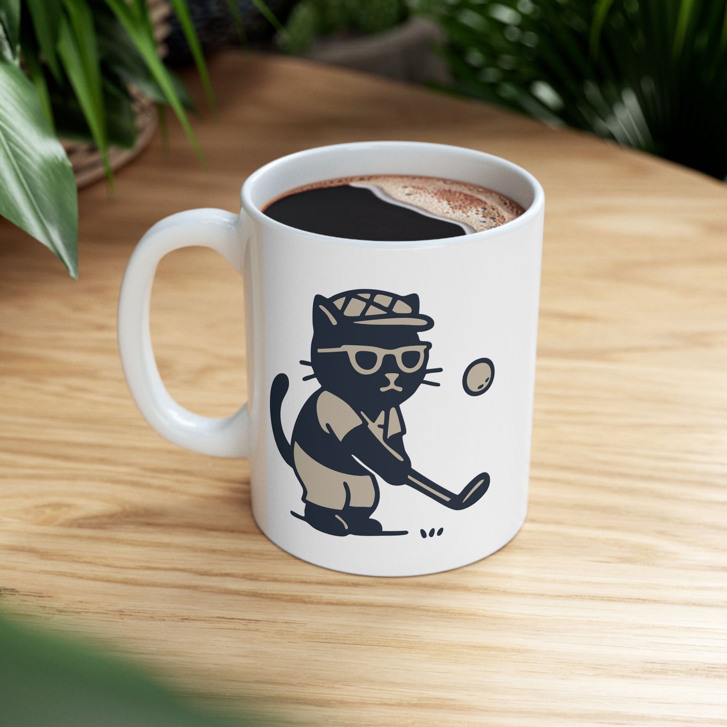 Golf Cat Mug