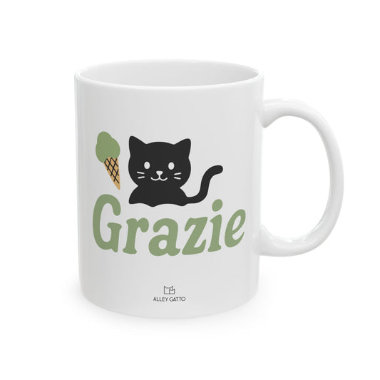 Grazie Cat Mug