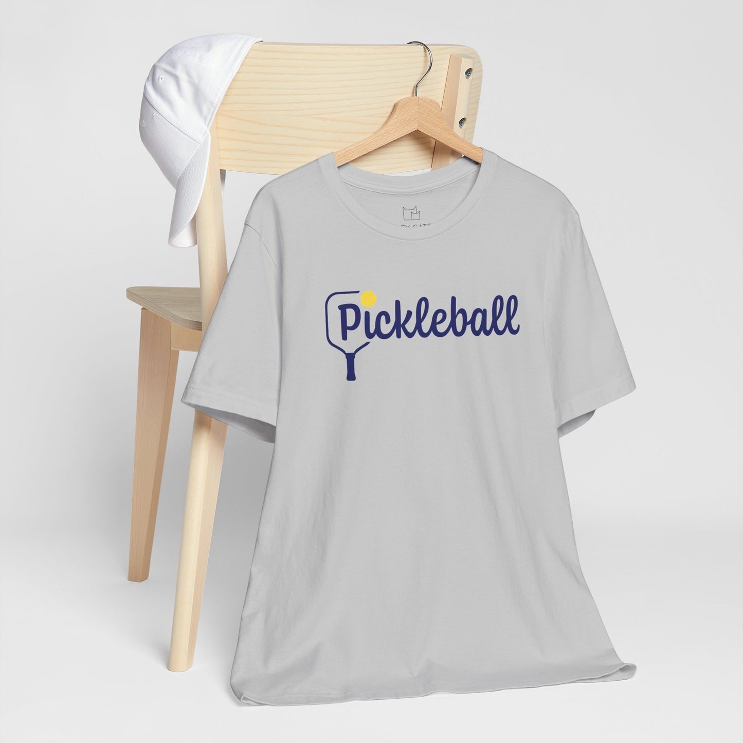 Pickleball Paddle Script Logo T-Shirt