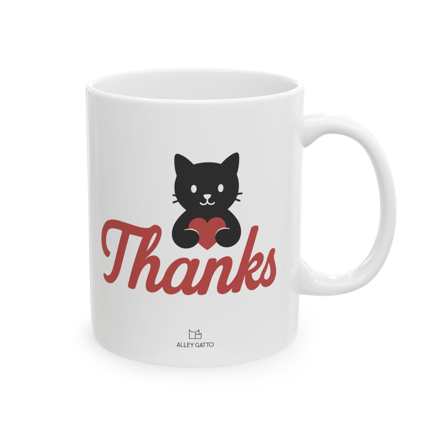 Thanks Cat Mug