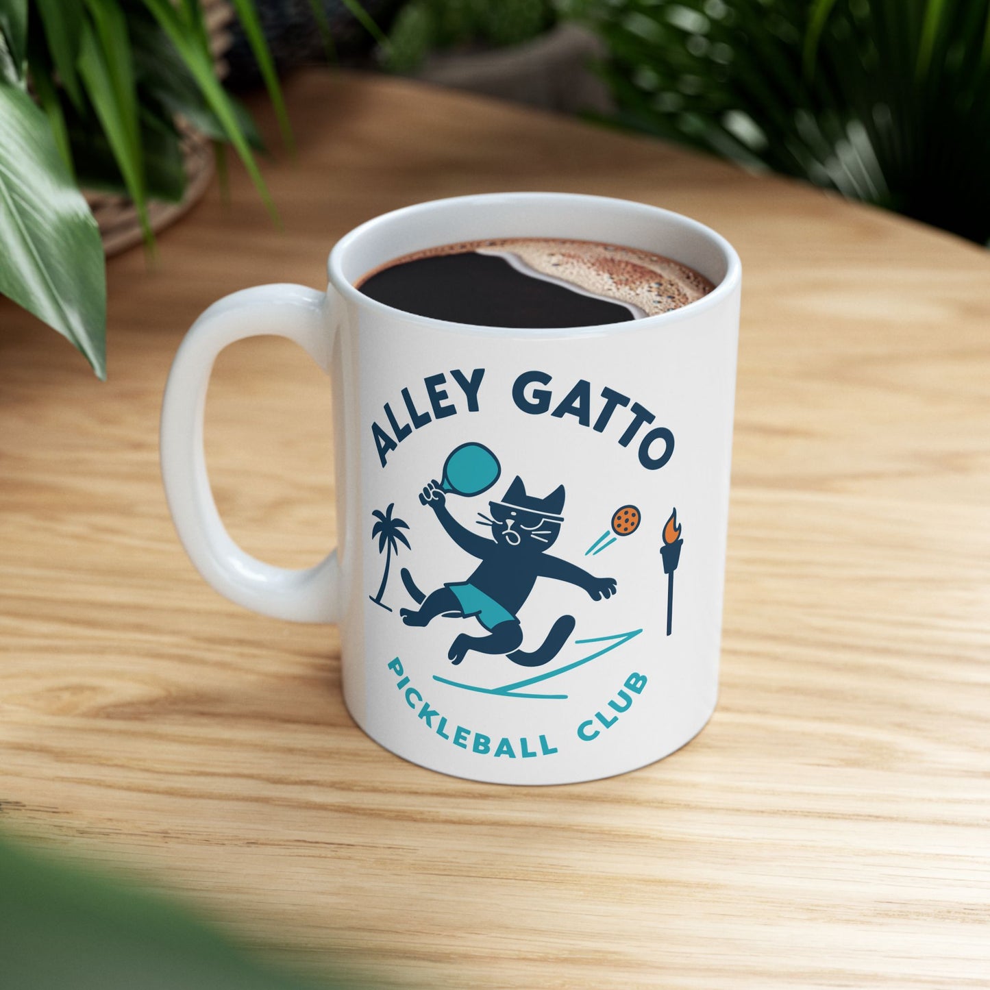 Alley Gatto Pickleball Club Mug
