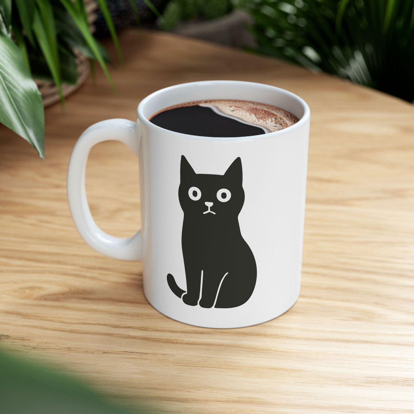 Alley Gatto Black Cat Mug
