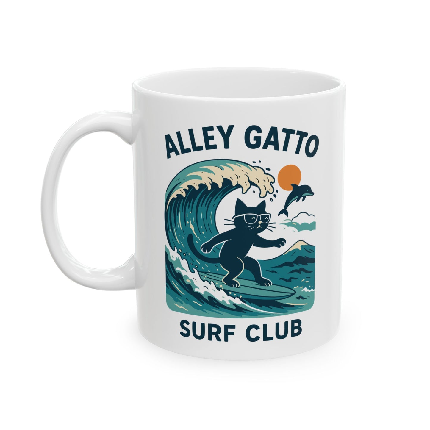 Alley Gatto Surf Club Mug
