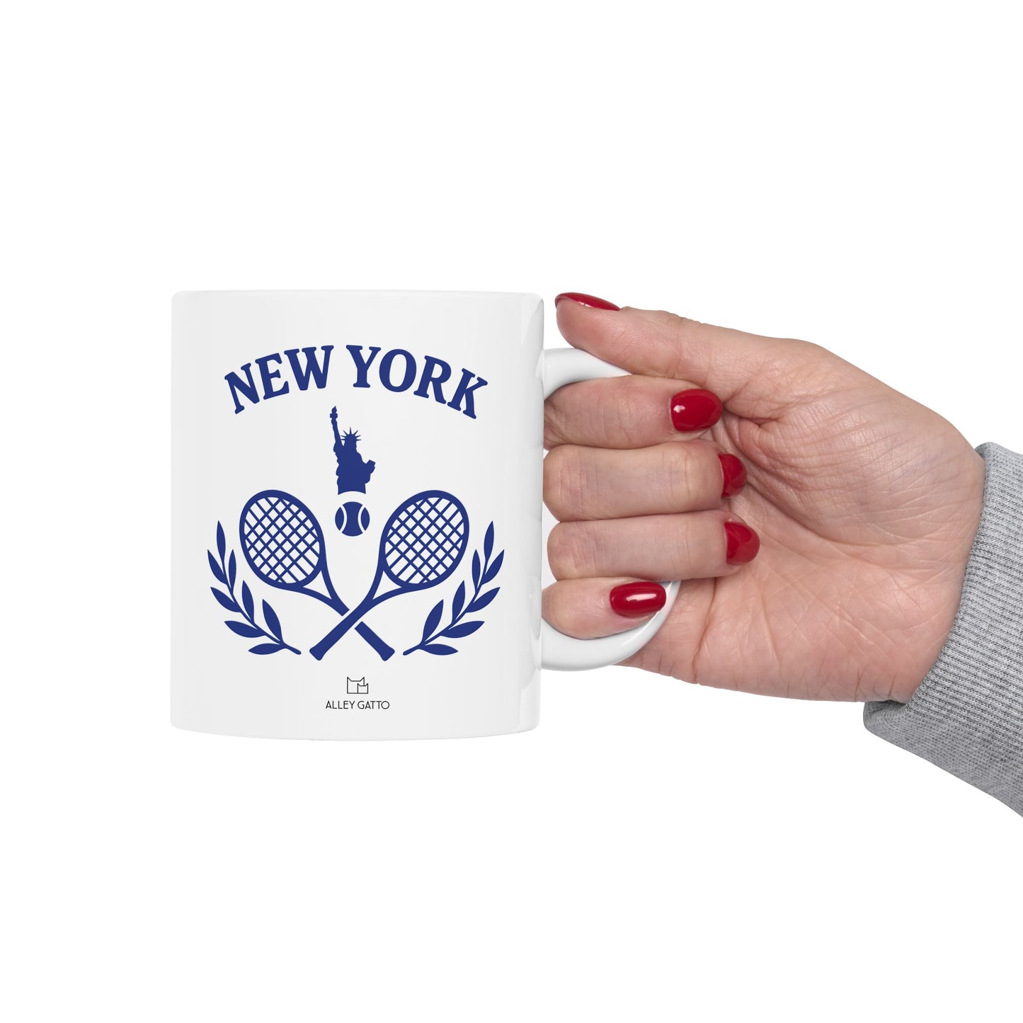 New York Tennis Mug