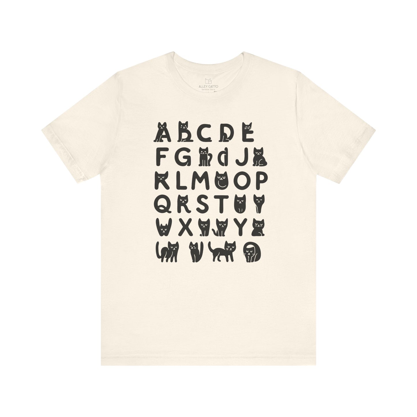 Alphabet Cat T-Shirt