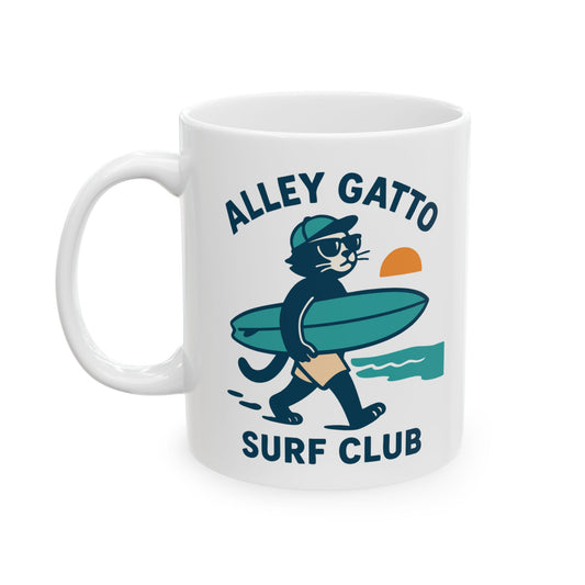 Alley Gatto Surf Club Mug
