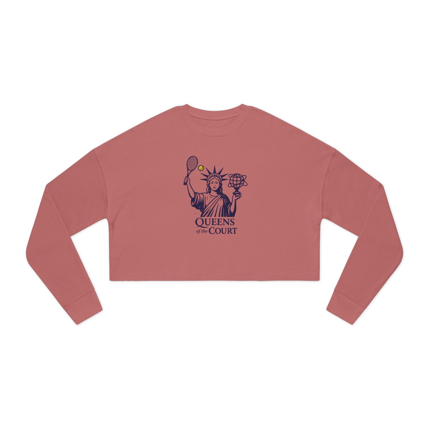 Queens of the Court Cropped Sweatshirt