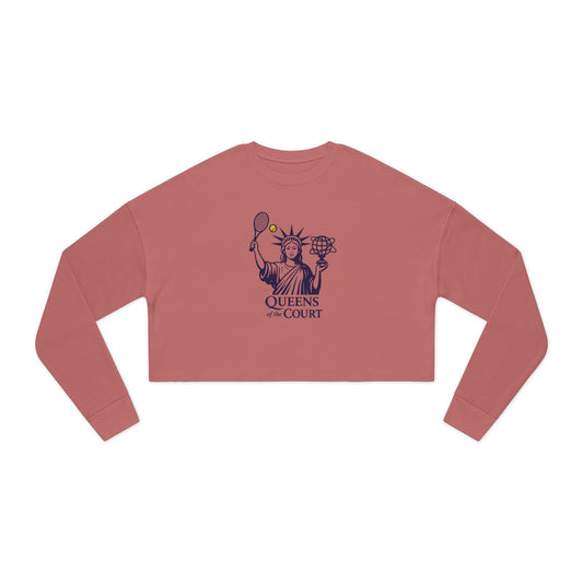 Queens of the Court Cropped Sweatshirt