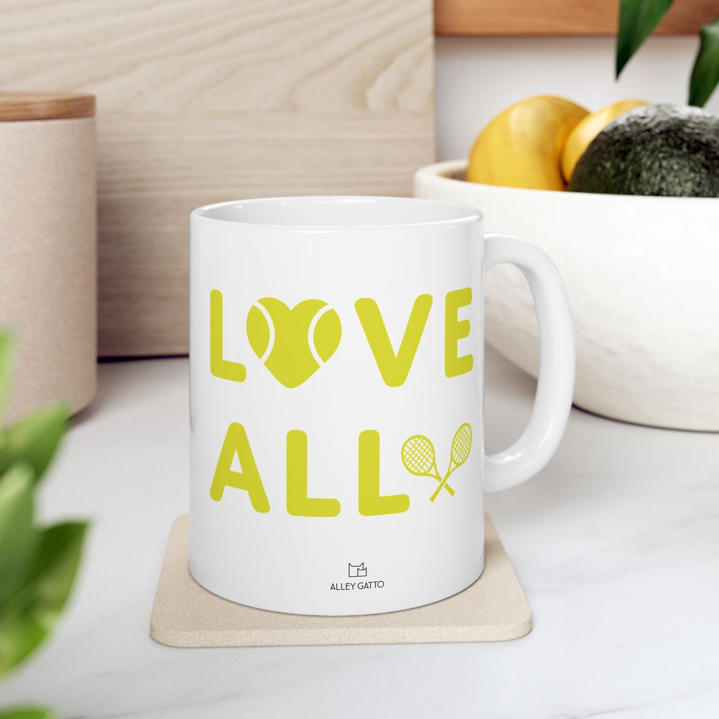 LOVE ALL Tennis Mug