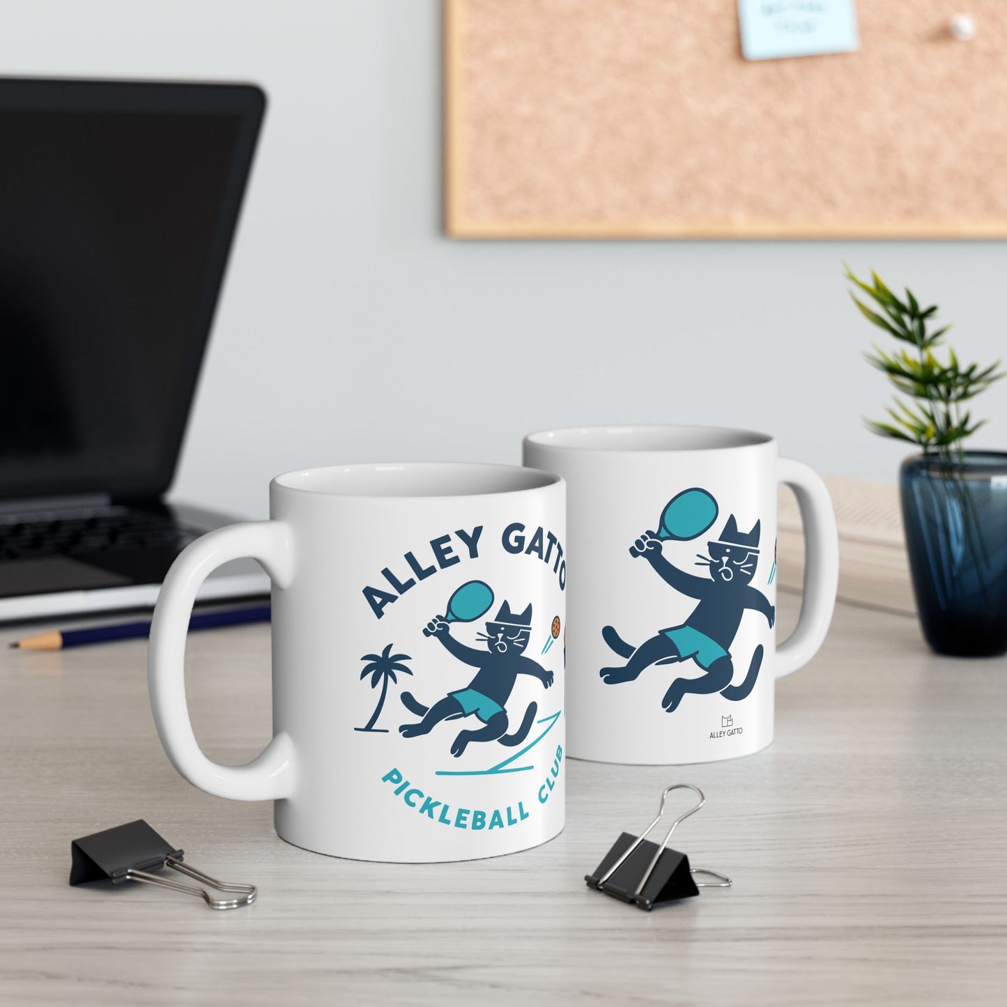 Alley Gatto Pickleball Club Mug