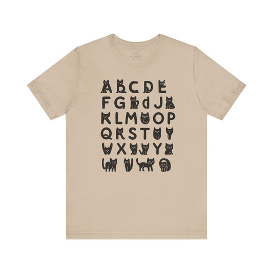 Alphabet Cat T-Shirt