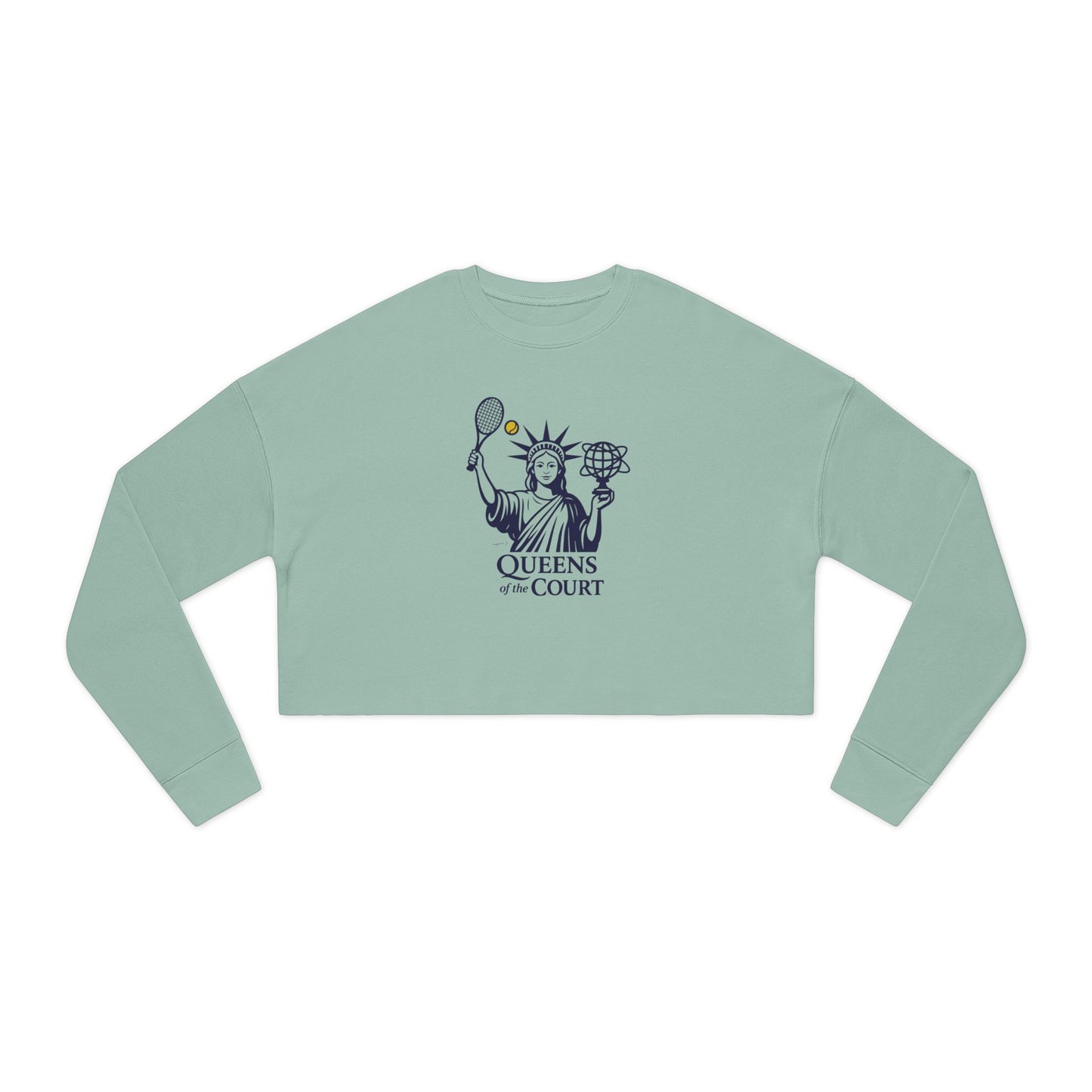 Queens of the Court Cropped Sweatshirt