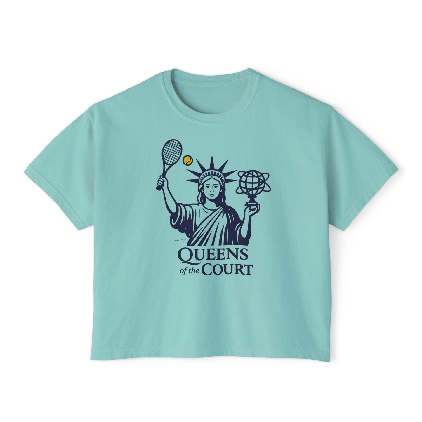 Queens of the Court Cropped T-Shirt
