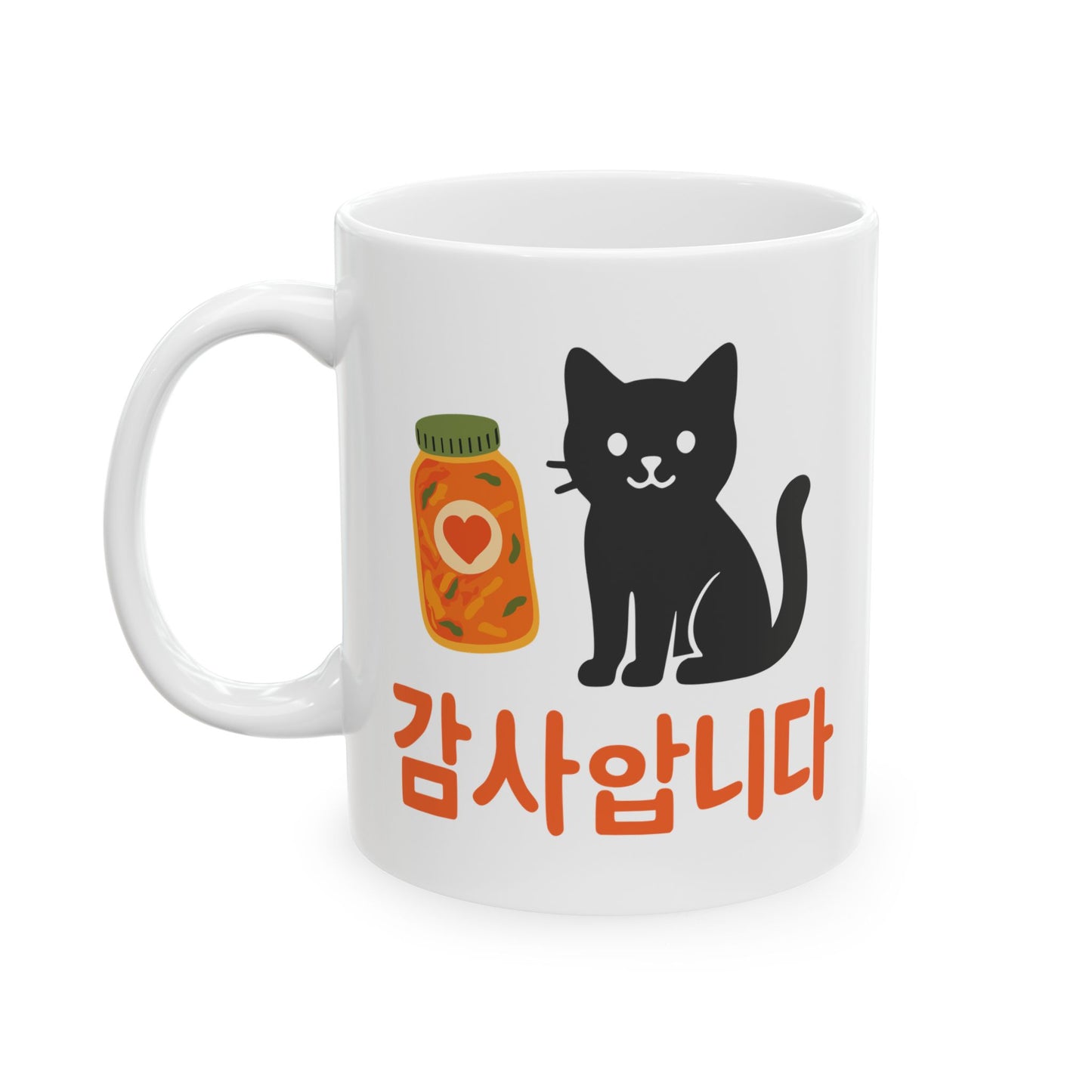 Gamsahamnida Cat Mug