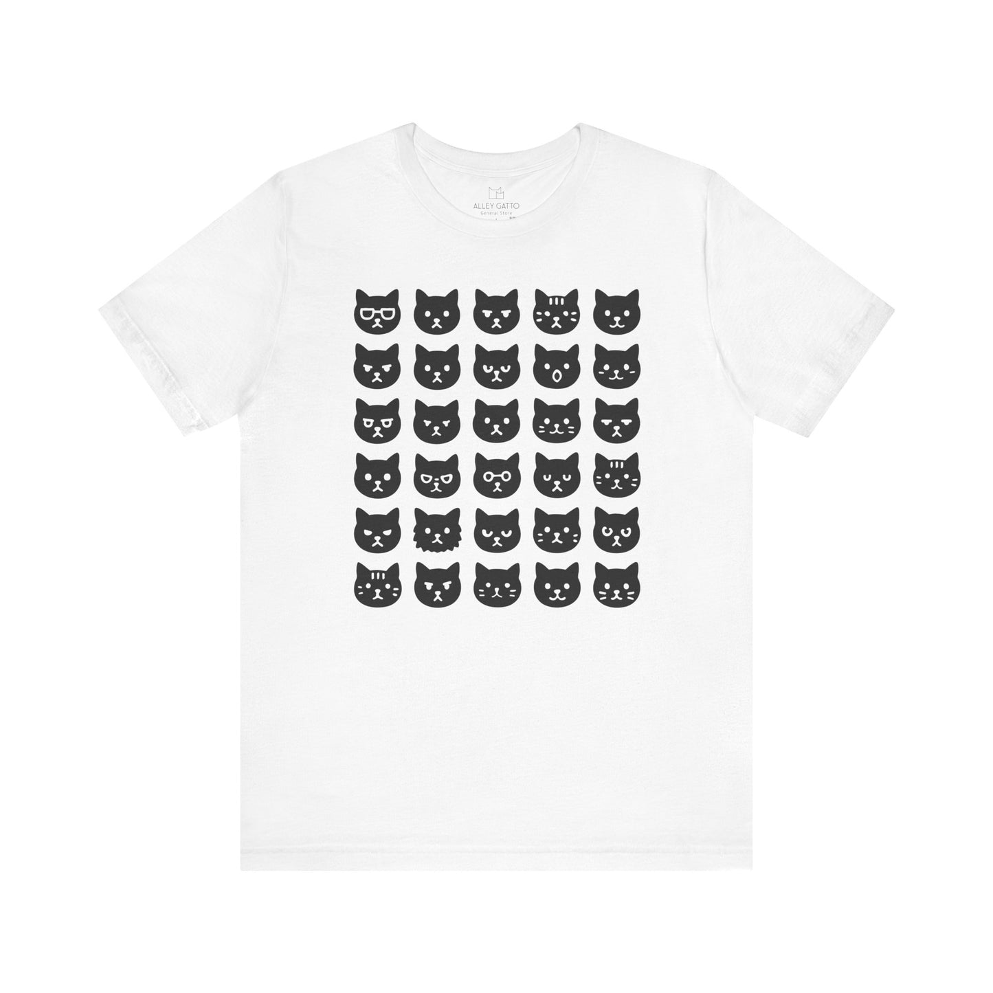 Cat Face Expressions T-Shirt