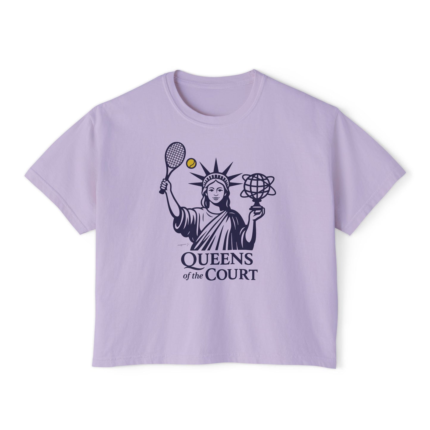Queens of the Court Cropped T-Shirt