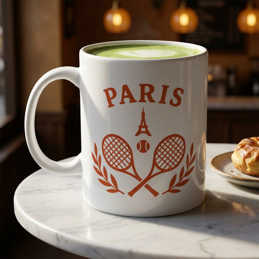 Paris Tennis Mug