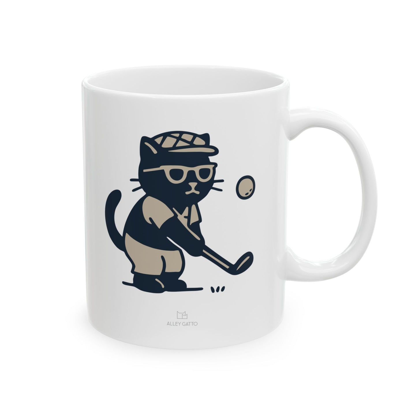 Golf Cat Mug