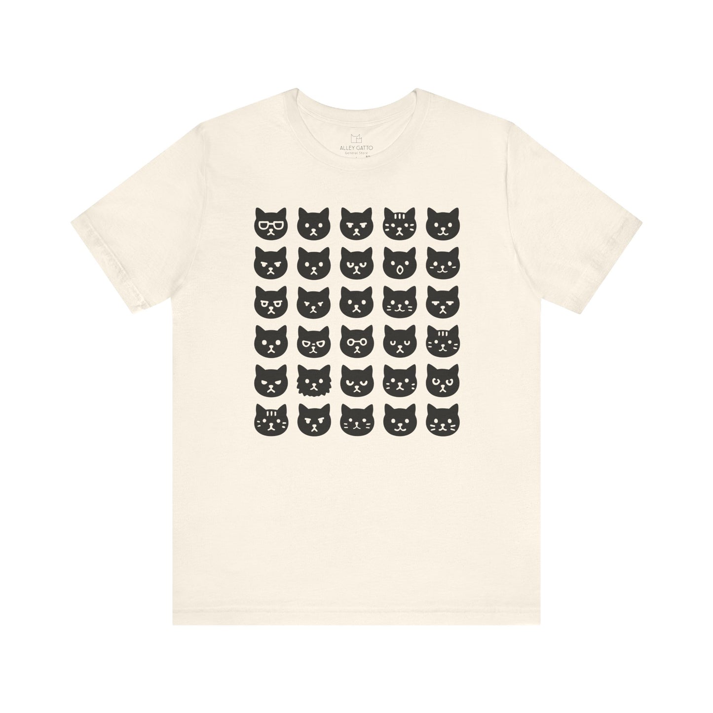 Cat Face Expressions T-Shirt