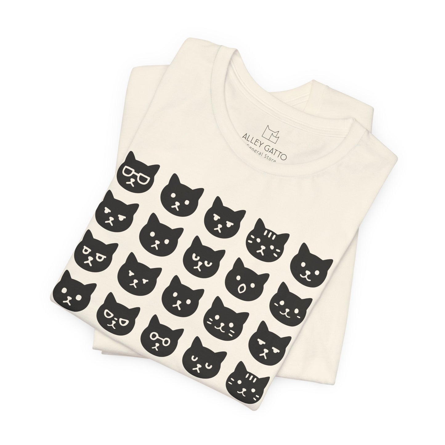 Cat Face Expressions T-Shirt