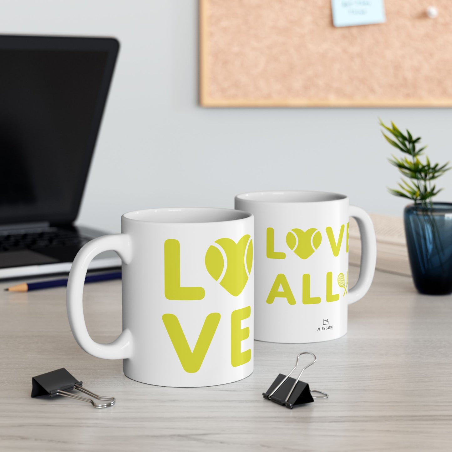 LOVE ALL Tennis Mug