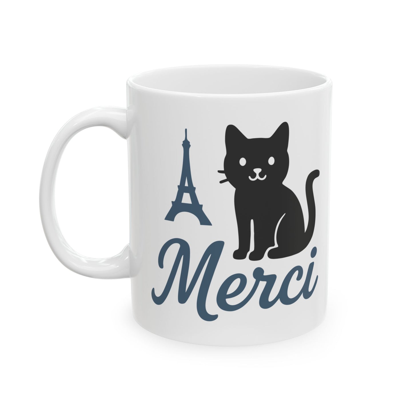 Merci Cat Mug