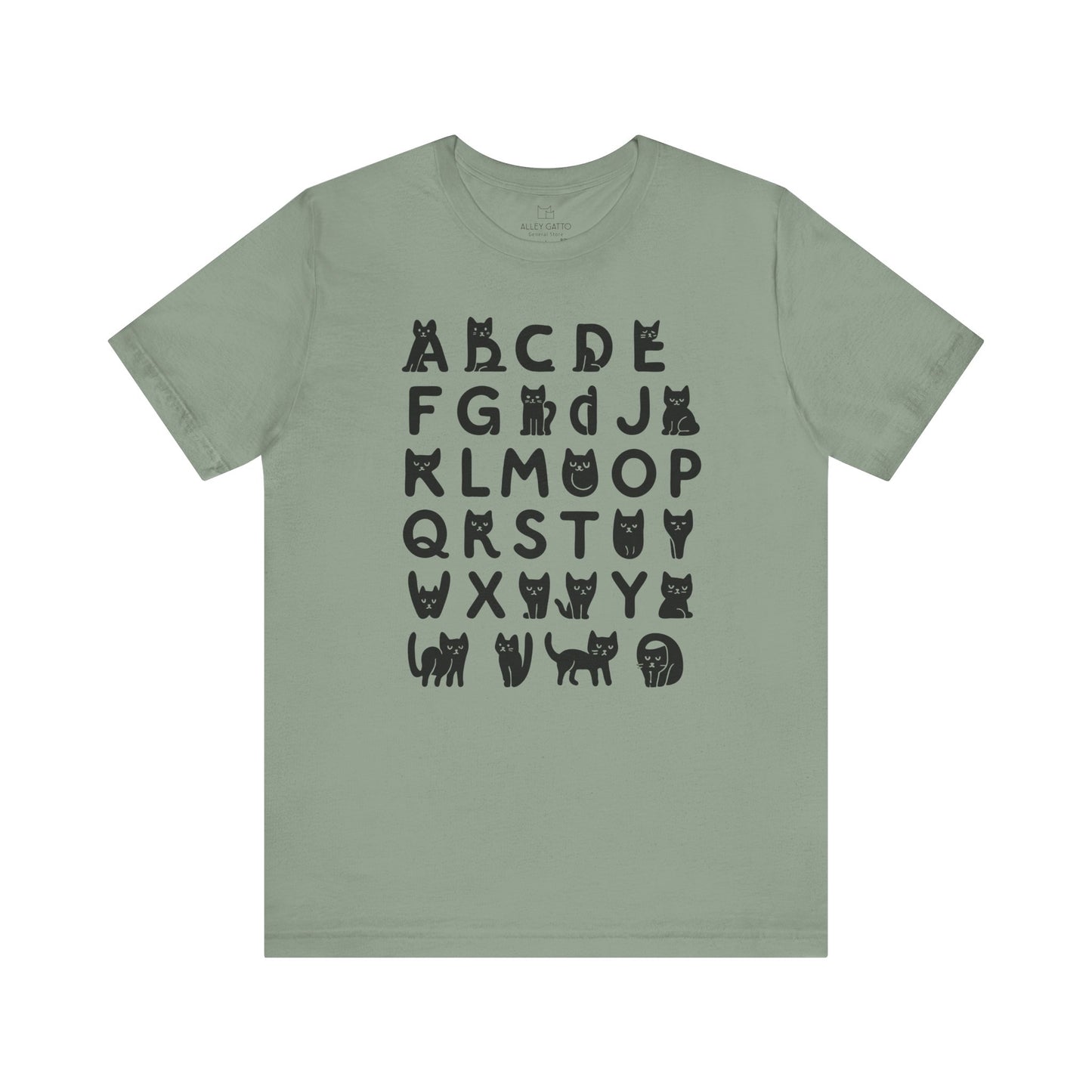 Alphabet Cat T-Shirt