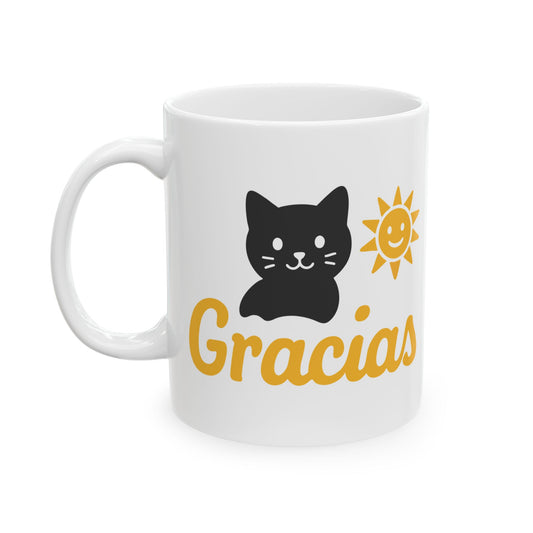 Gracias Cat Mug