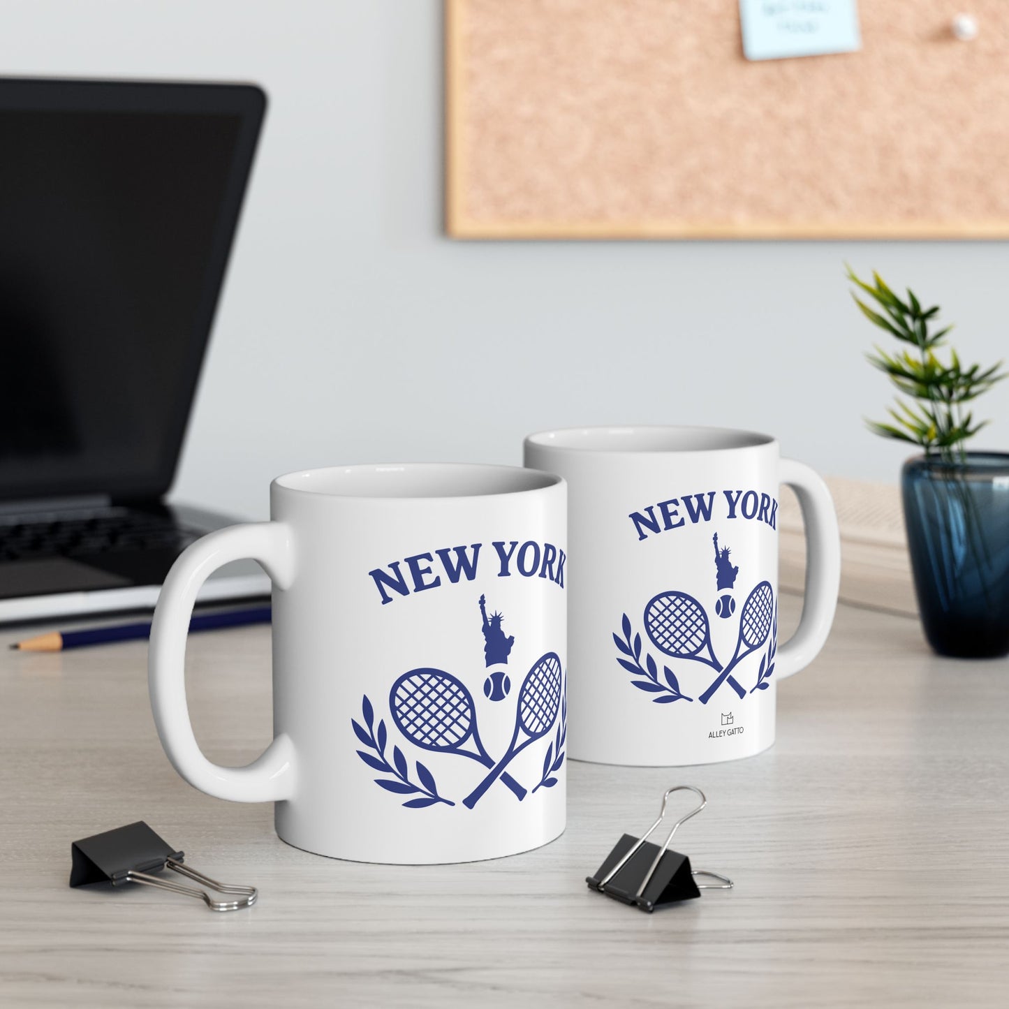 New York Tennis Mug