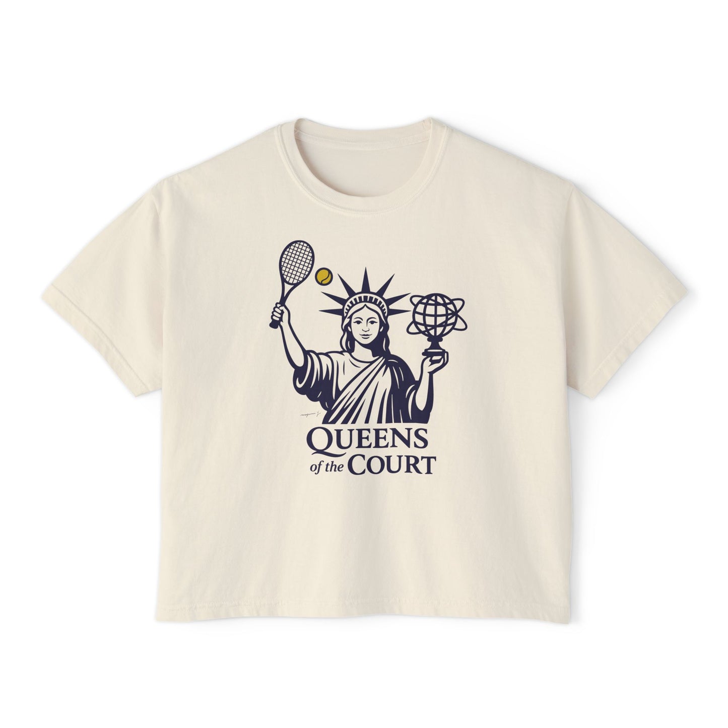 Queens of the Court Cropped T-Shirt