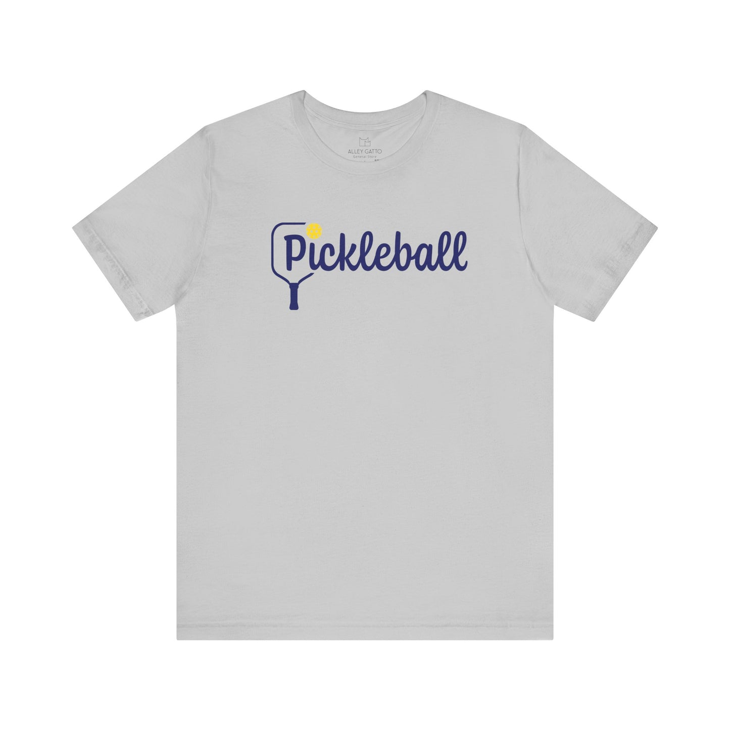 Pickleball Paddle Script Logo T-Shirt