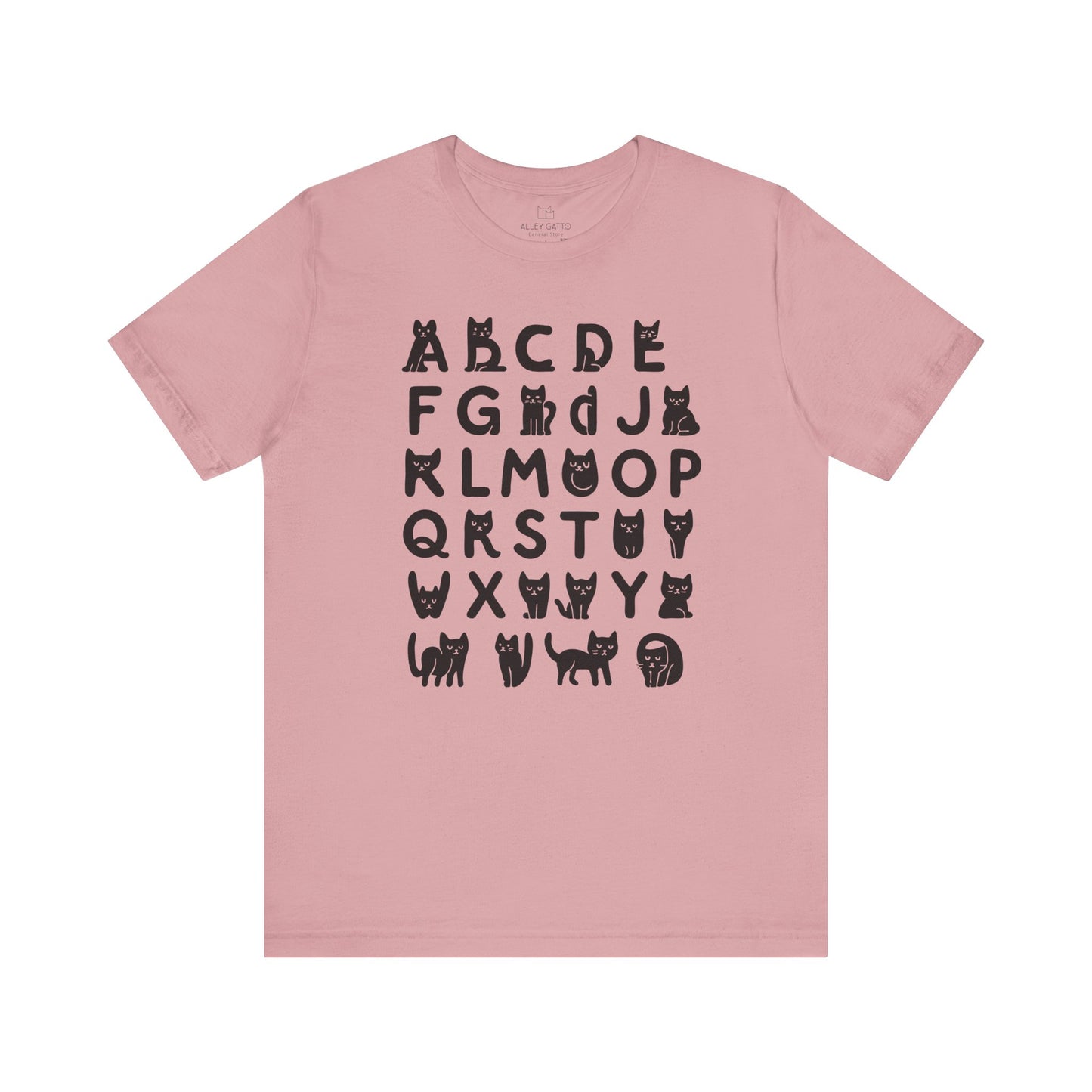 Alphabet Cat T-Shirt
