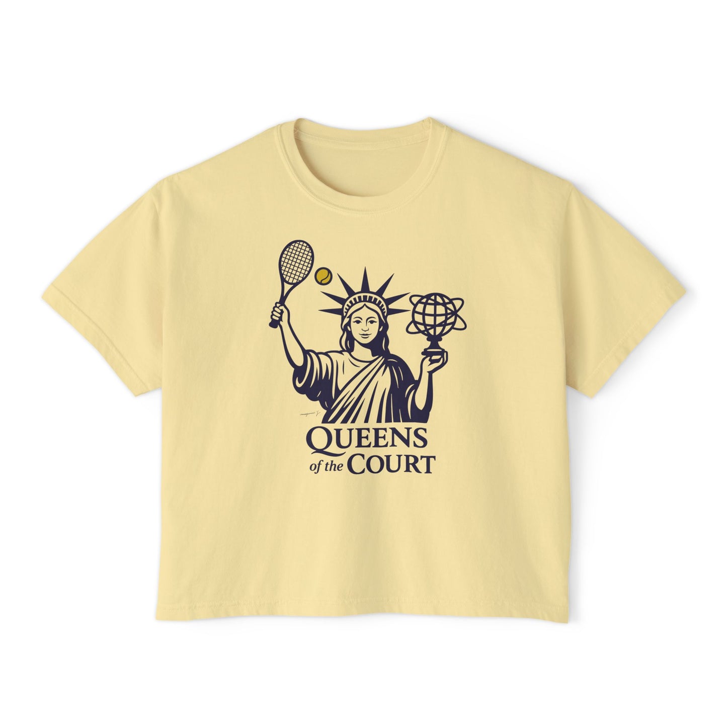 Queens of the Court Cropped T-Shirt