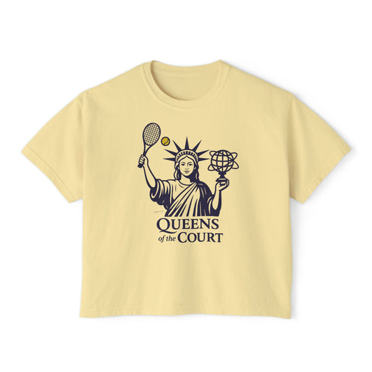 Queens of the Court Cropped T-Shirt